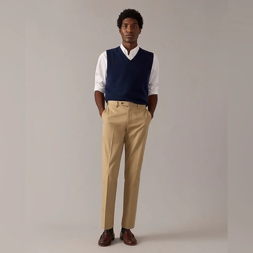 J Crew Bowery dress pant in stretch chino BQ425